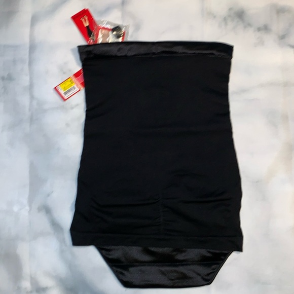 NWT Medium SPANX Slimmer & Shine Bodysuit Black - Picture 6 of 13